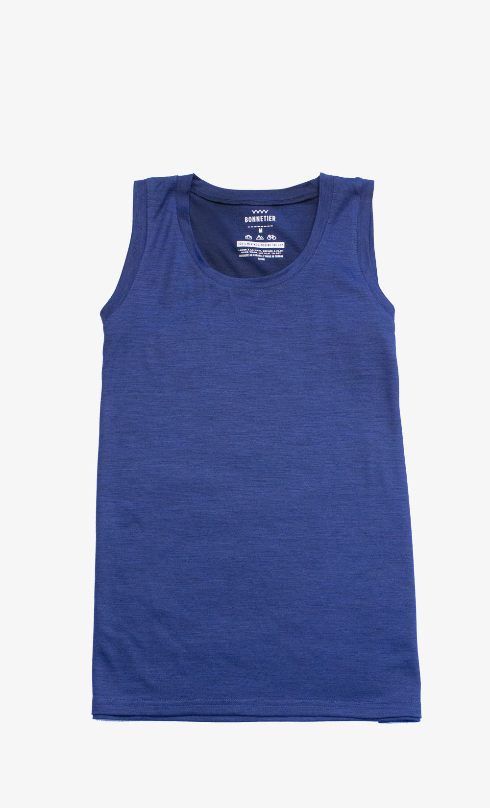Women's Merino Camisole Blue Heather Ultra light