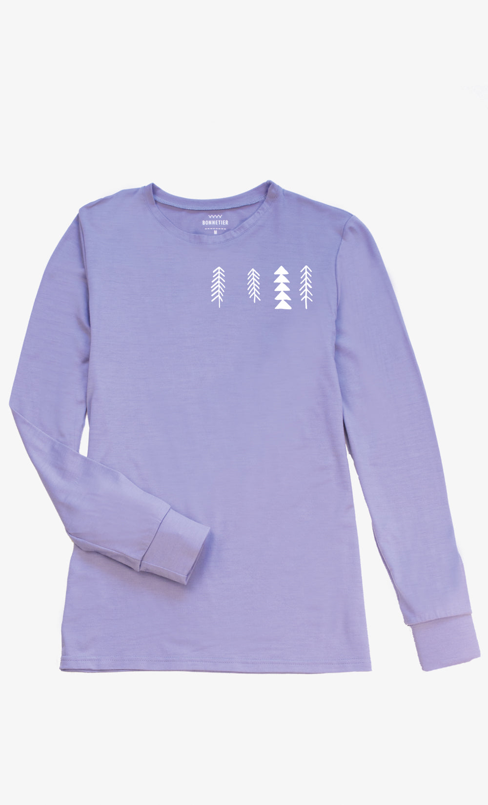 Women's Merino Long Sleeve Top Ice blue - Scandinavia