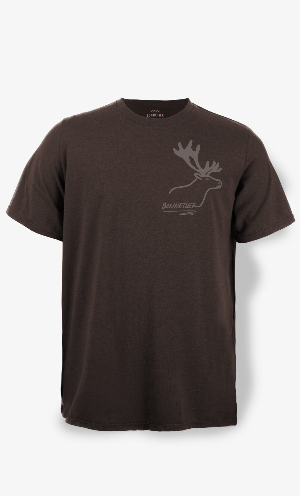 T-Shirt Homme Brun - Moose