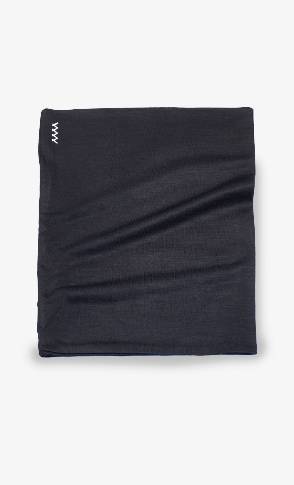 100% Merino Wool Double Neck Warmer Black