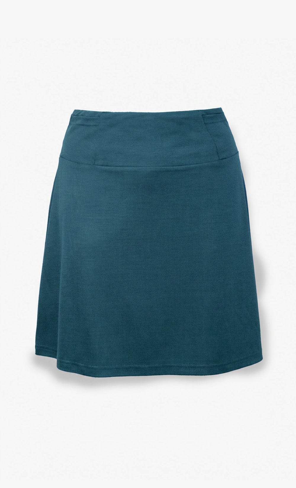 Jupe Mérinos Turquoise - Nomade