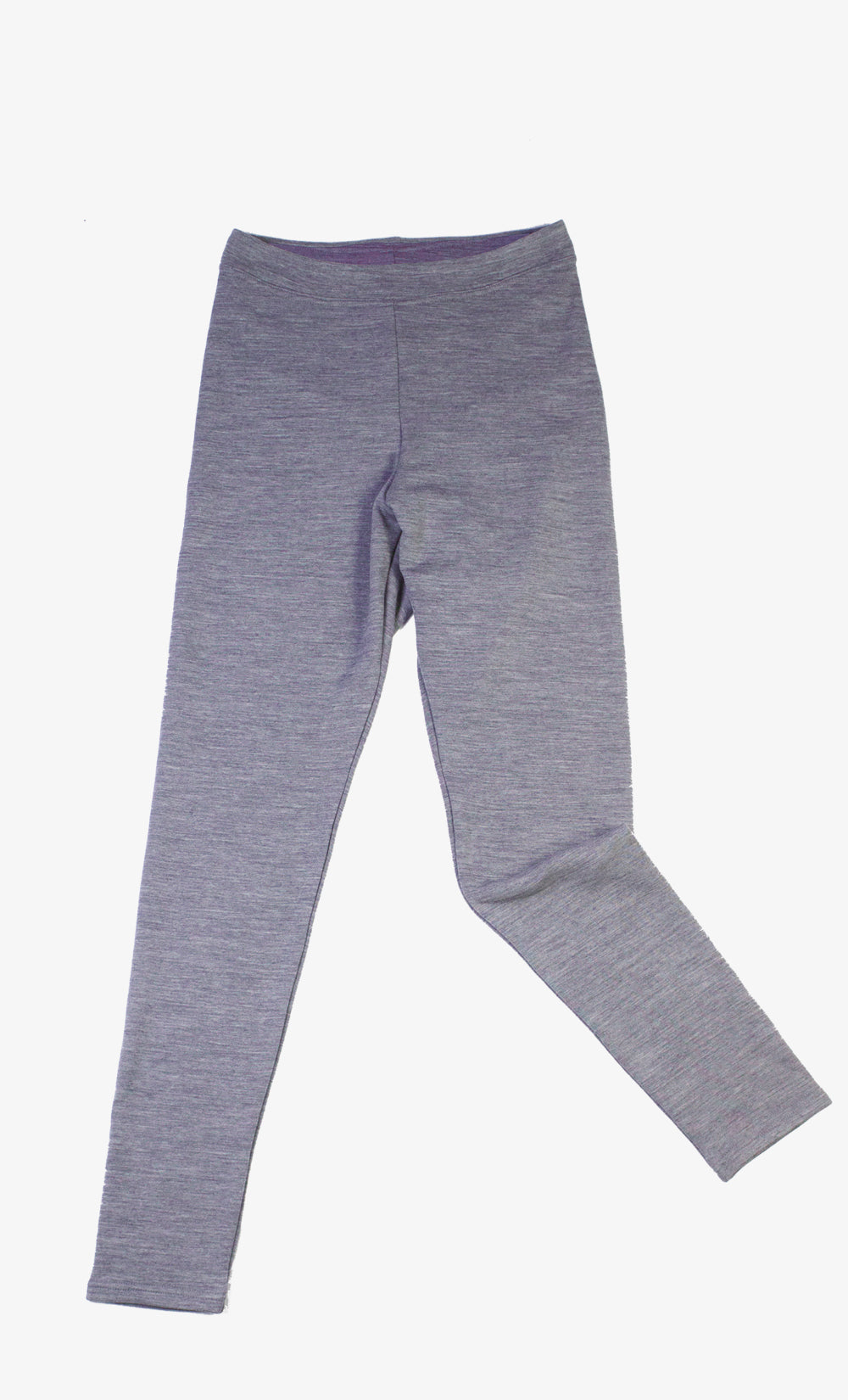 Leggings Femme Mérinos Gris Chiné - Subarctique